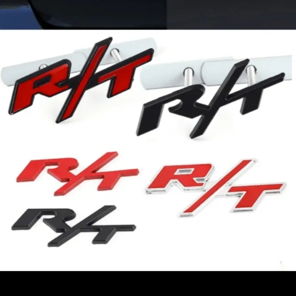 New Dodge Charger RT badge emblem choose color. Adhesive 3M Backing available - Picture 9 of 13